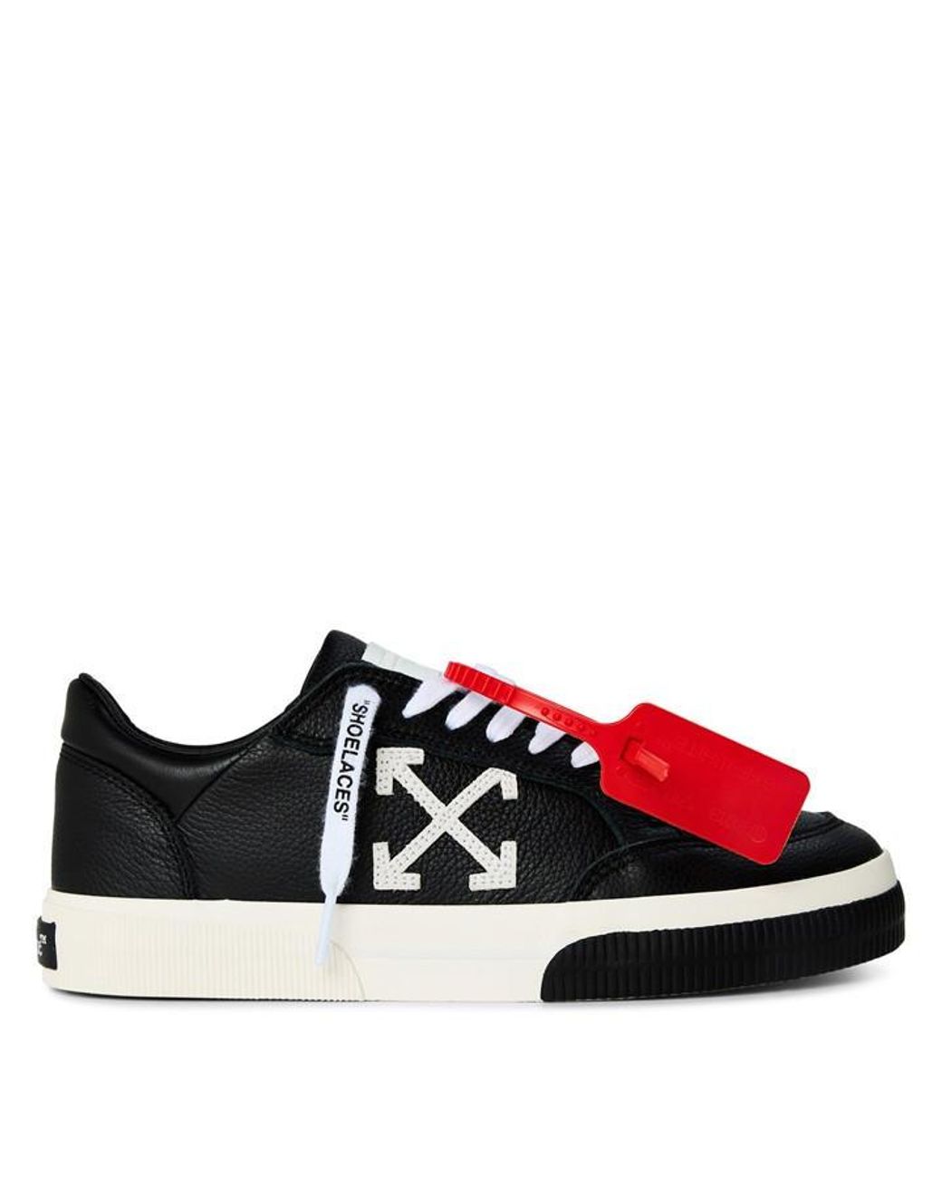 Off-White c/o Virgil Abloh Red Vulcanised Trainers Sneakers for men