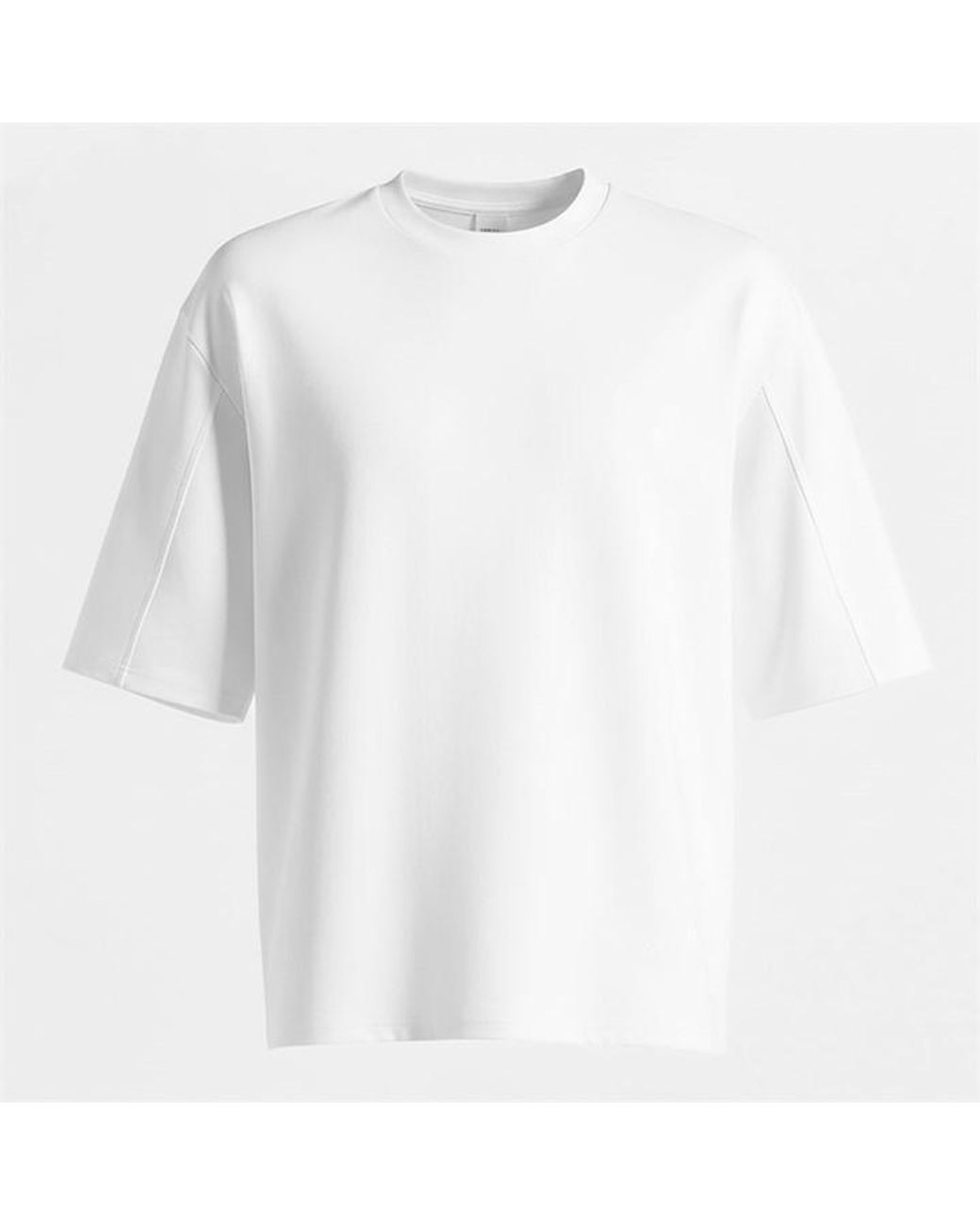 Manière De Voir White Relaxed Fit Cotton T-Shirt for men