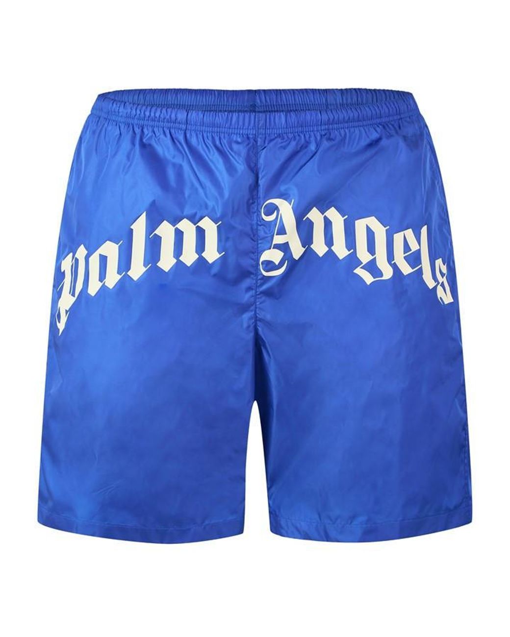 Palm Angels Blue Swim Shorts for men