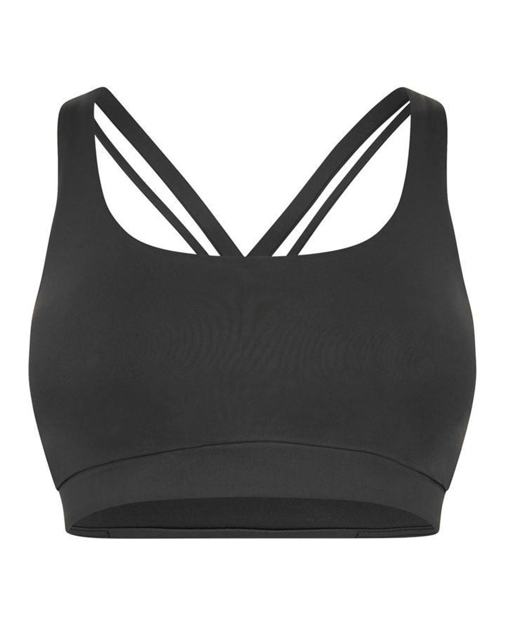 lululemon athletica Black Medium Impact Non Wired Sports Bra