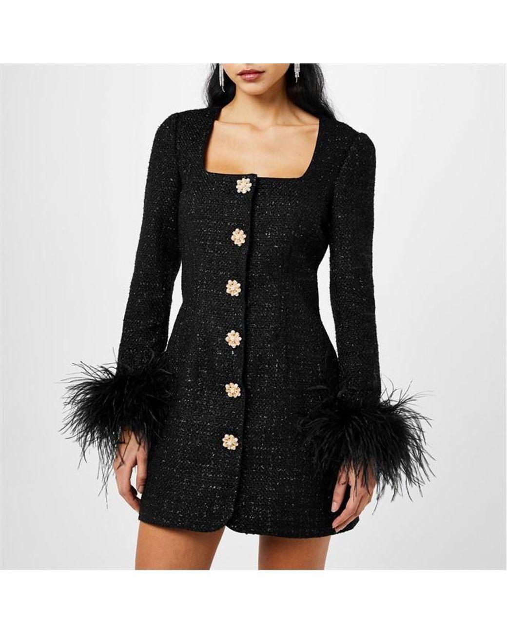 princess polly baby blue dress Buy Lipsy Black Boucle A-Line Metallic Sparkly Knitted Dress from the Next  UK online shop main image 1