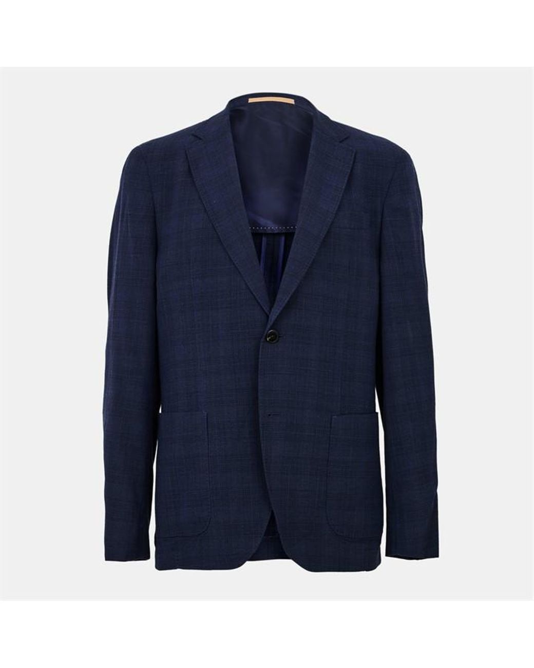 Boss Blue Hstn Pcs Lp Unf Suits for men