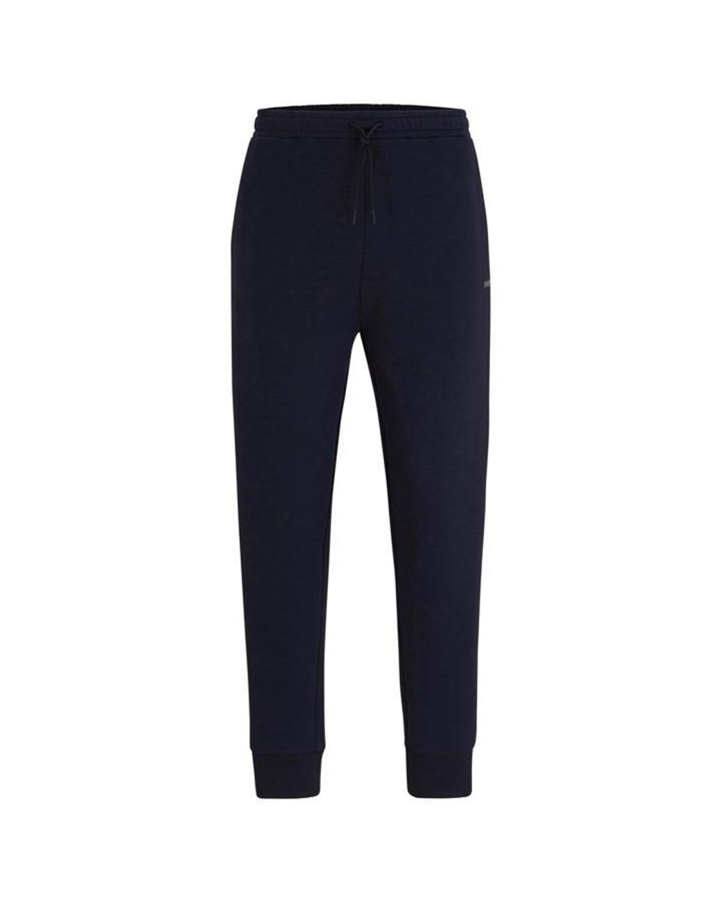 Boss Blue Hadiko Curved joggers for men