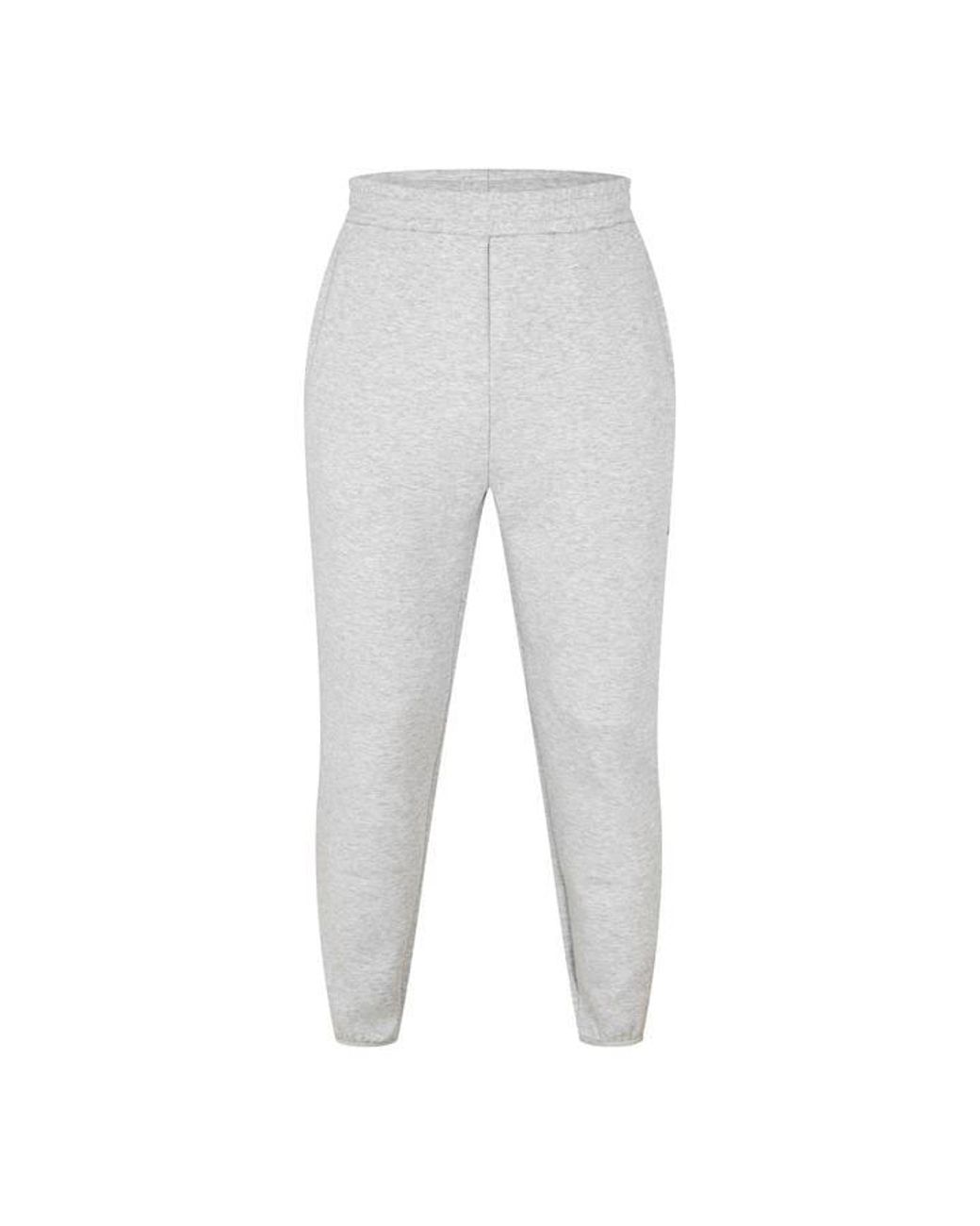 REPRESENT 247 Gray Performance Fleece Tracksuit Bottom for men