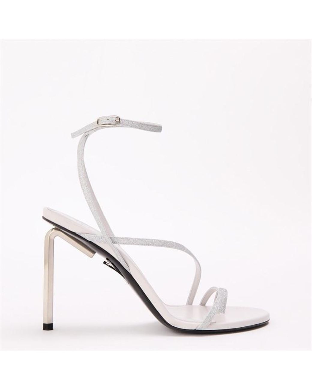 Off-White c/o Virgil Abloh White Flat Sandals