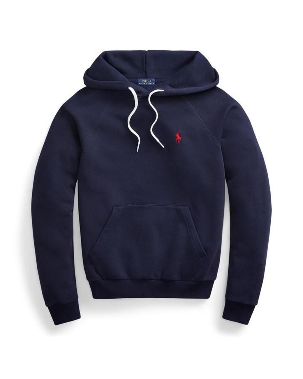 Polo Ralph Lauren Blue Pony Fleece Hoodie