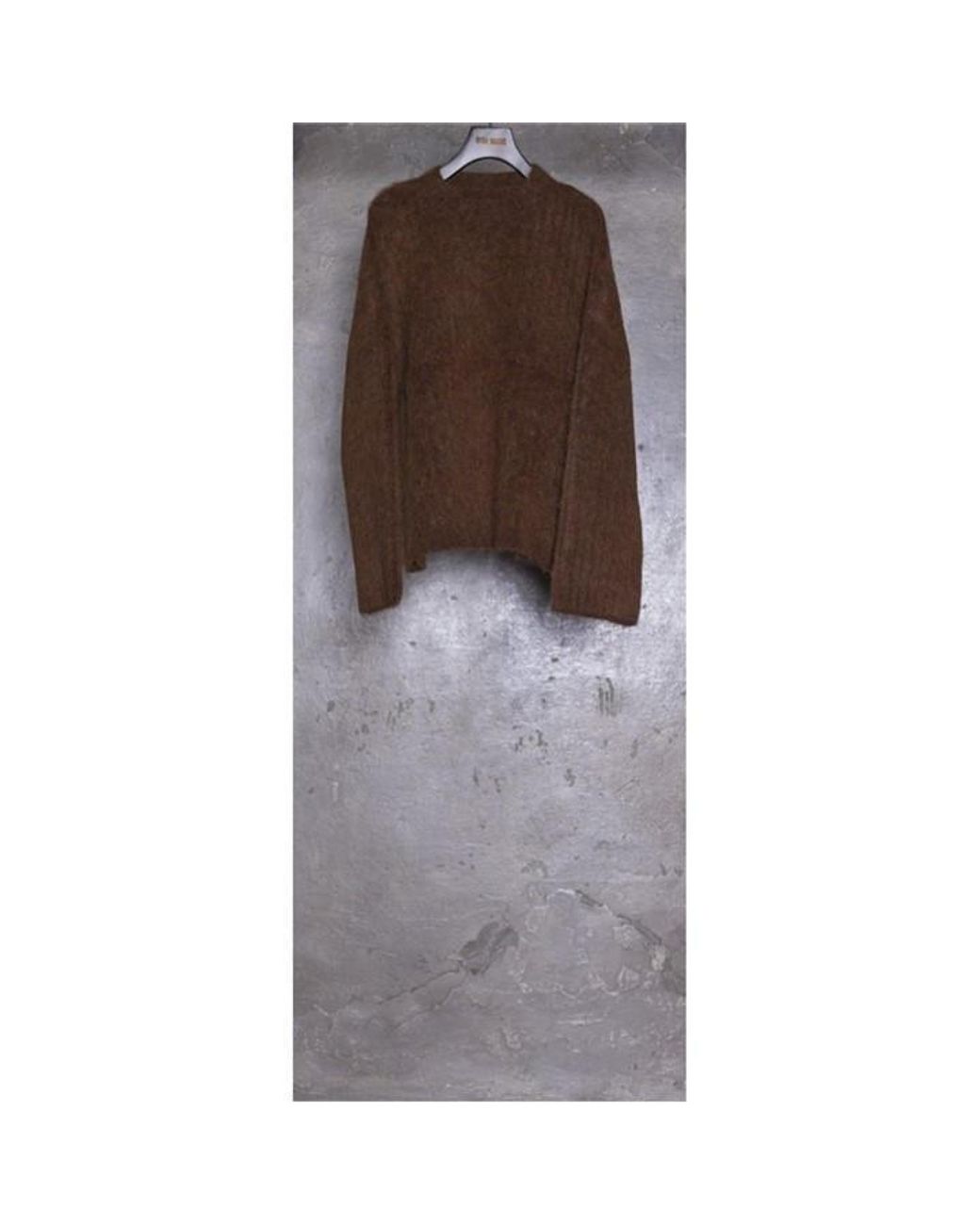 Uma Wang Brown Uma Wan Crewneck Top Ld63