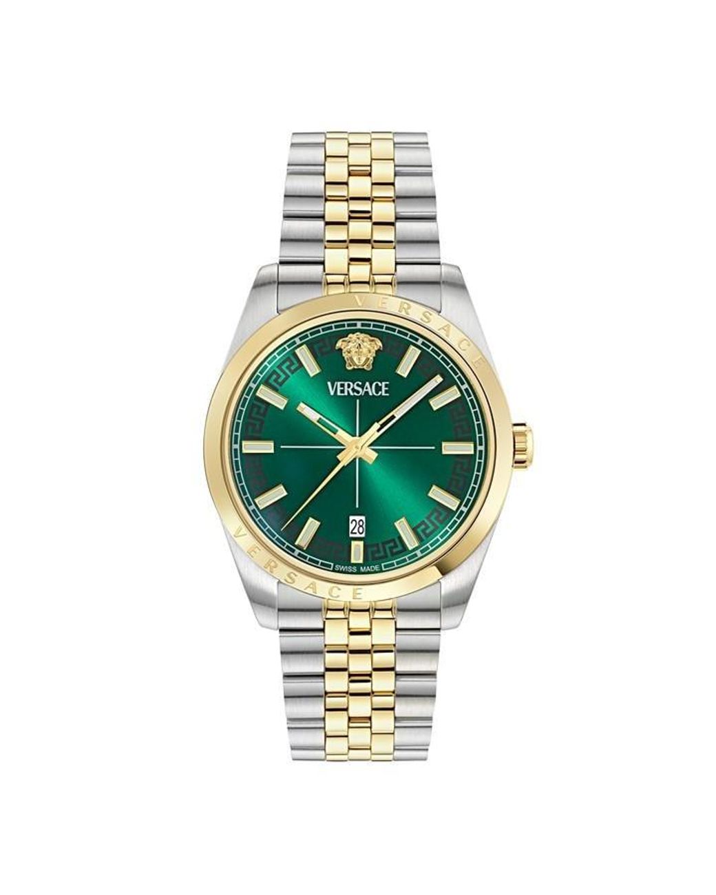 Versace Metallic Millenyium Analogue Quartz Watch for men