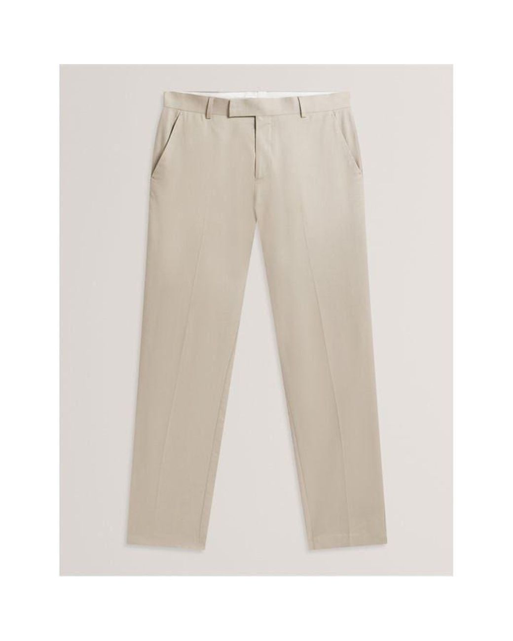 Ted Baker Natural Slim Fit Trousers for men