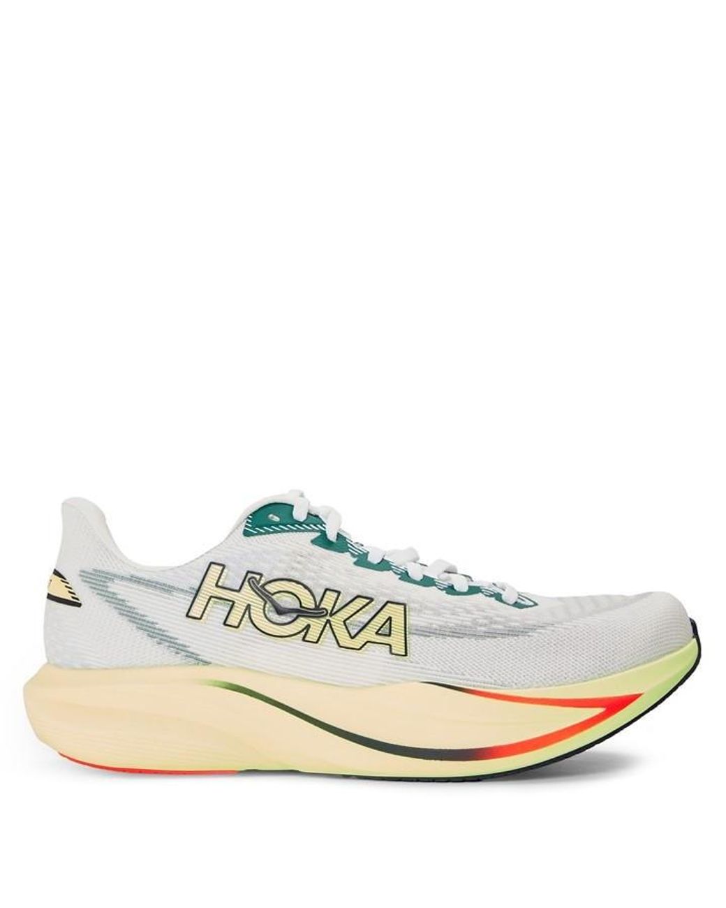 Hoka One One White Everyday Neutral Road Running Shoes for men