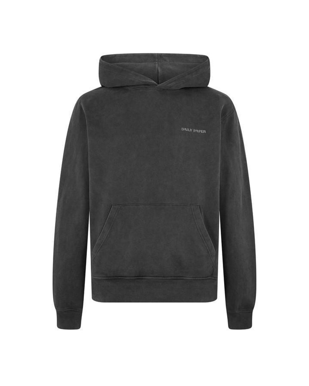 Daily Paper Gray Graphic Hoodie for men
