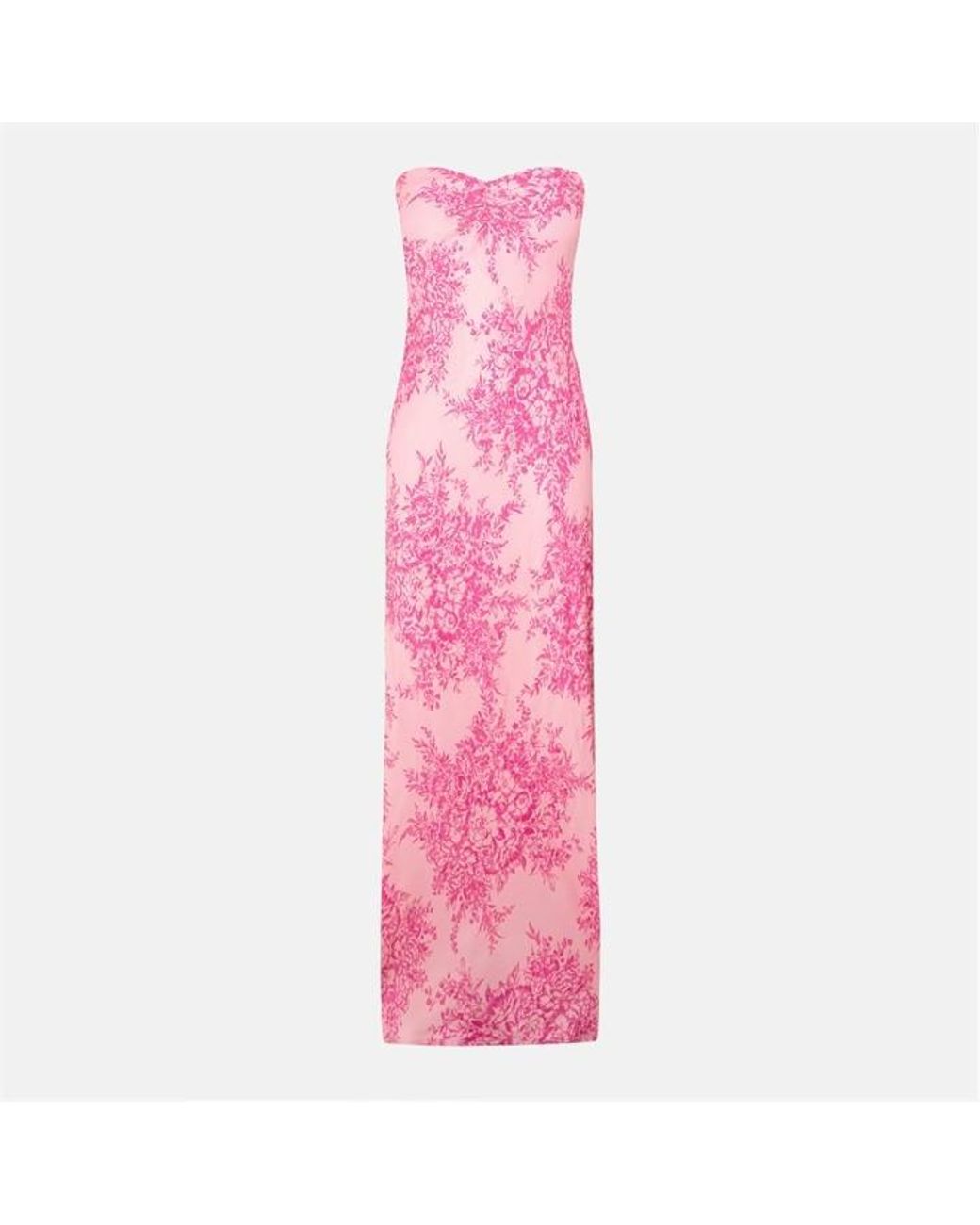 Nobody's Child Blue Ruby Slim Fit Slip Dress