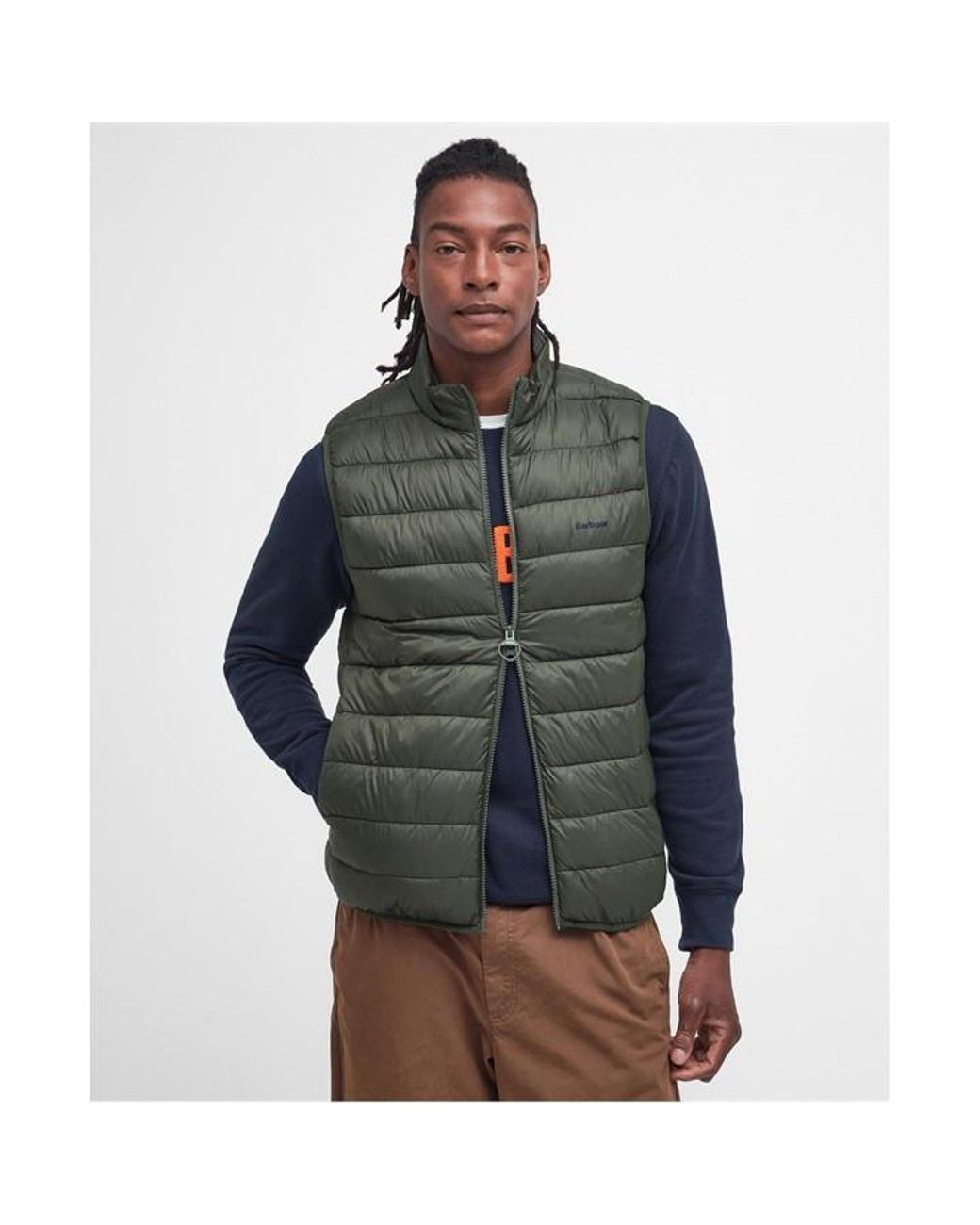 Barbour Blue Bretby Gilet for men