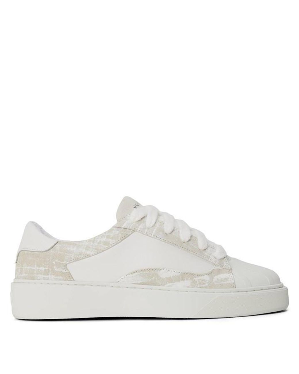 NUMERIS White Eclipse Low-Top Trainers for men