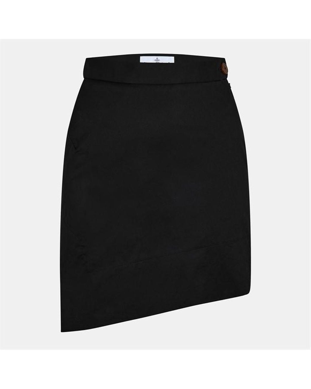 Vivienne Westwood Black Viv Mini Skirt Ld61