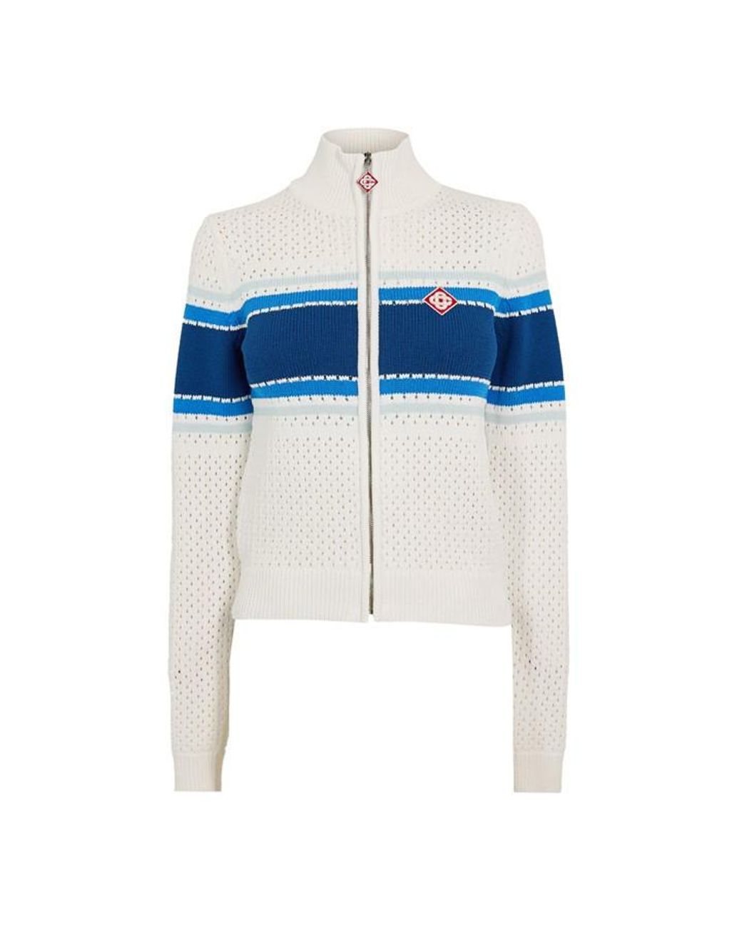 Casablanca Blue Bomber Cardigan