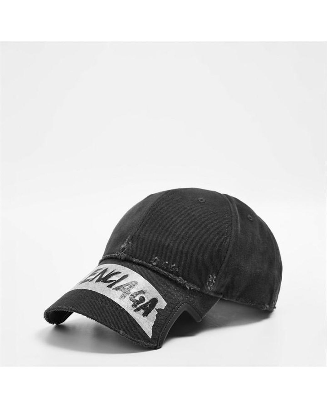 Balenciaga Black Bal Cap Sn62 for men