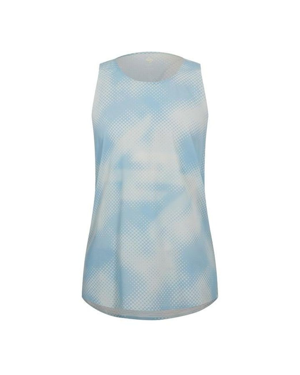 REPRESENT 247 Blue Performance Running Vest for men
