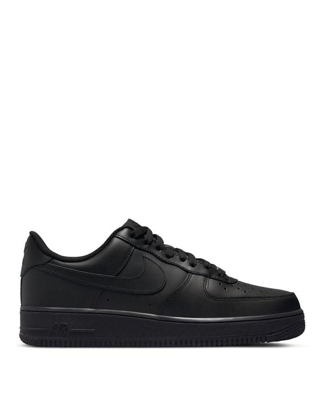 Nike Black Air Force 1 '07 Sneakers for men