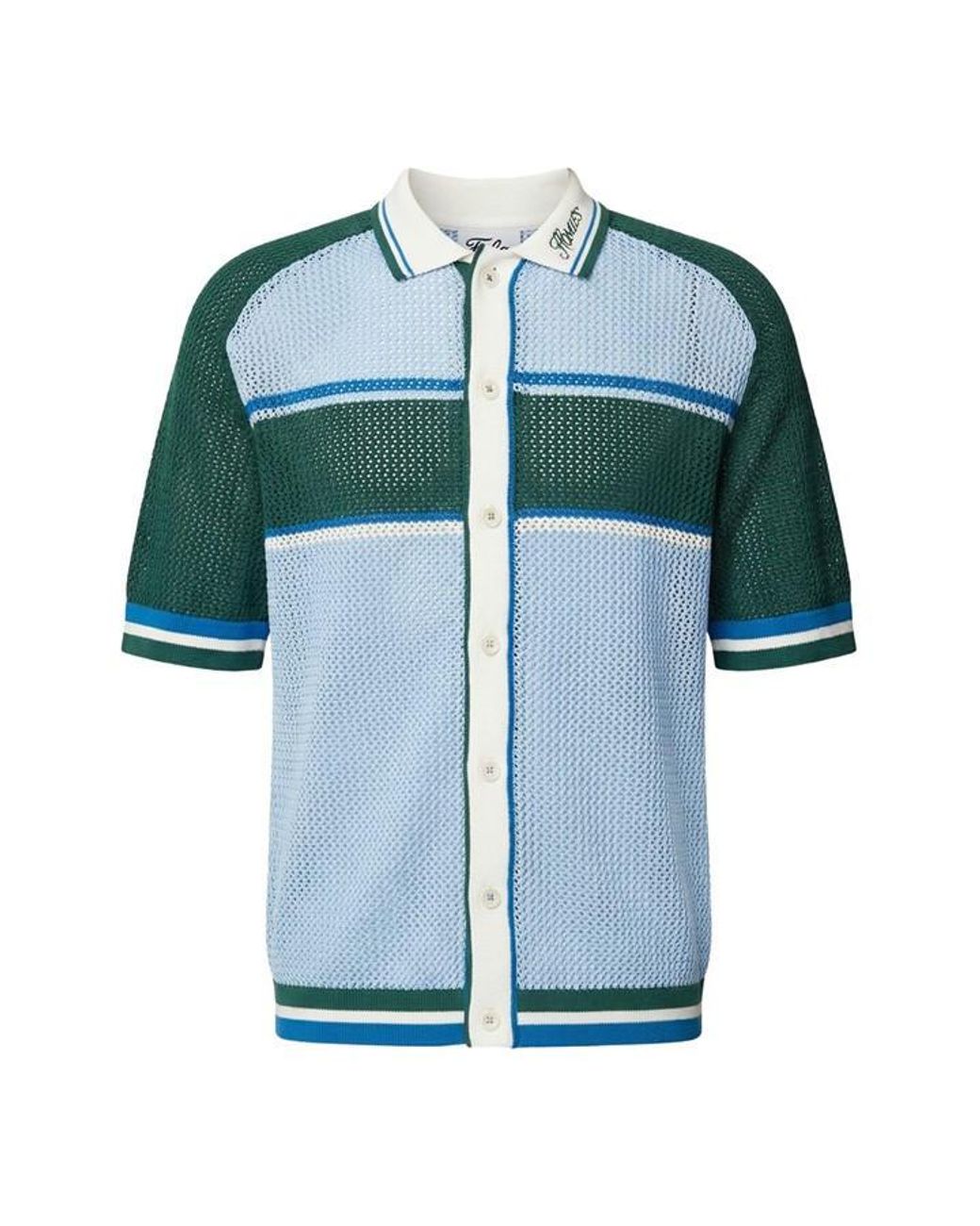 Homies Marbella Blue Homies Polo Knit for men