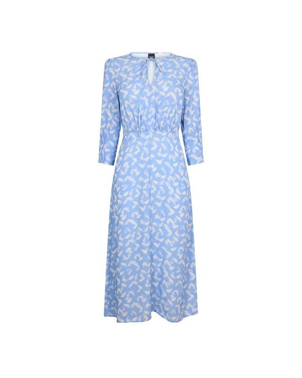 Boss Blue Jersey Skirt
