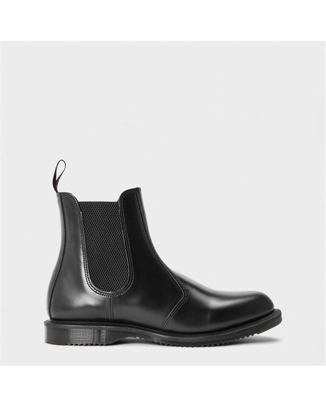 Dr. Martens Black Flora Chelsea Boots
