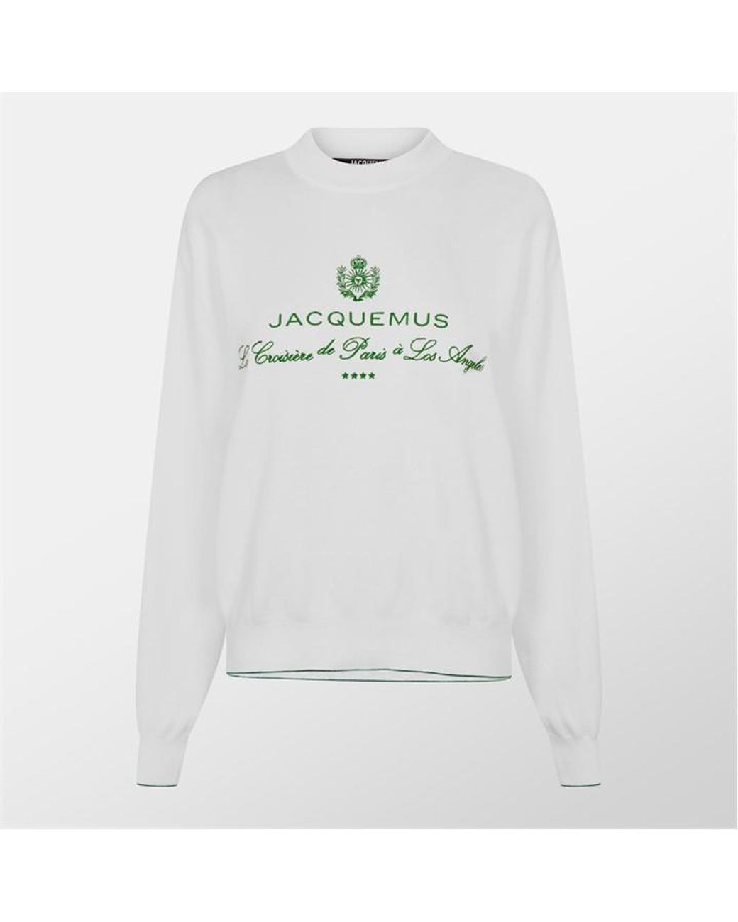 Jacquemus White Hotel Sweater