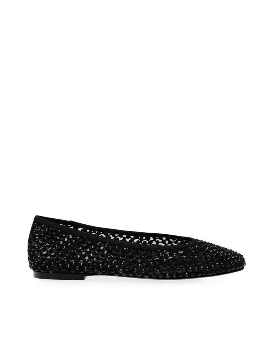 Steve Madden Black Marli Ballerinas