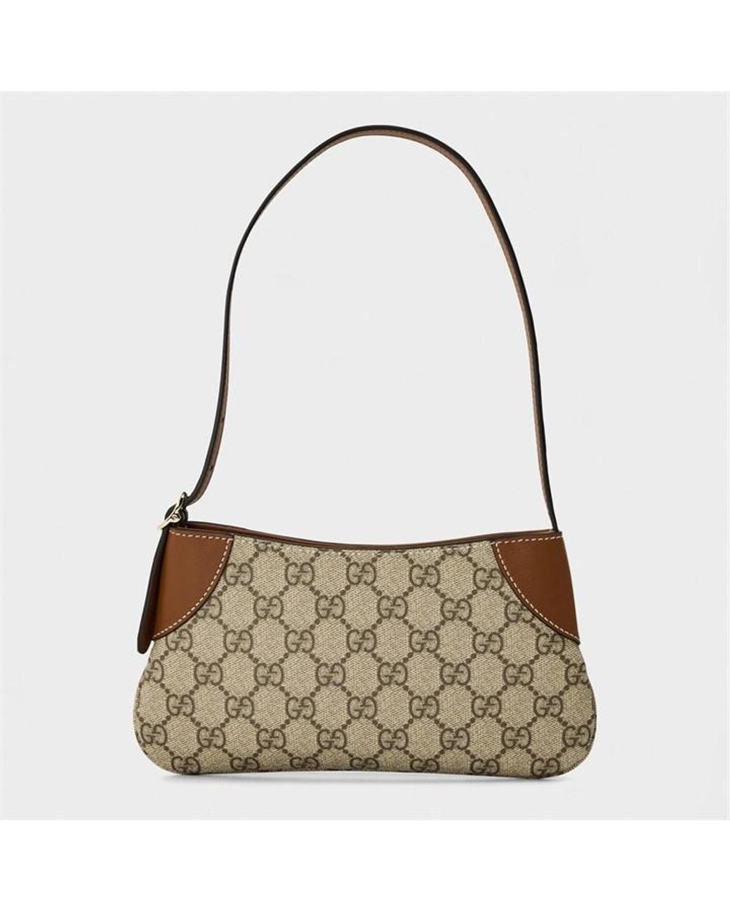 Gucci Metallic Gg Emblem Small Shoulder Bag