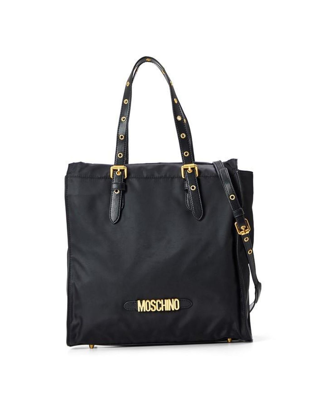 Moschino Black Tote Bag for men
