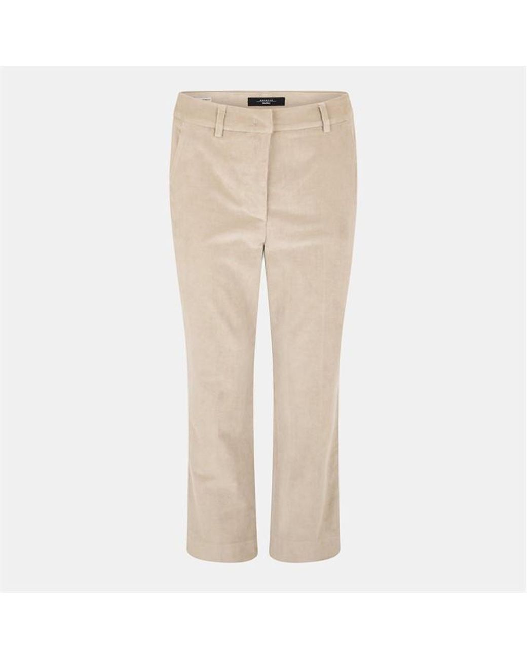 Weekend by Maxmara Natural Tailored Straight Leg Trousers