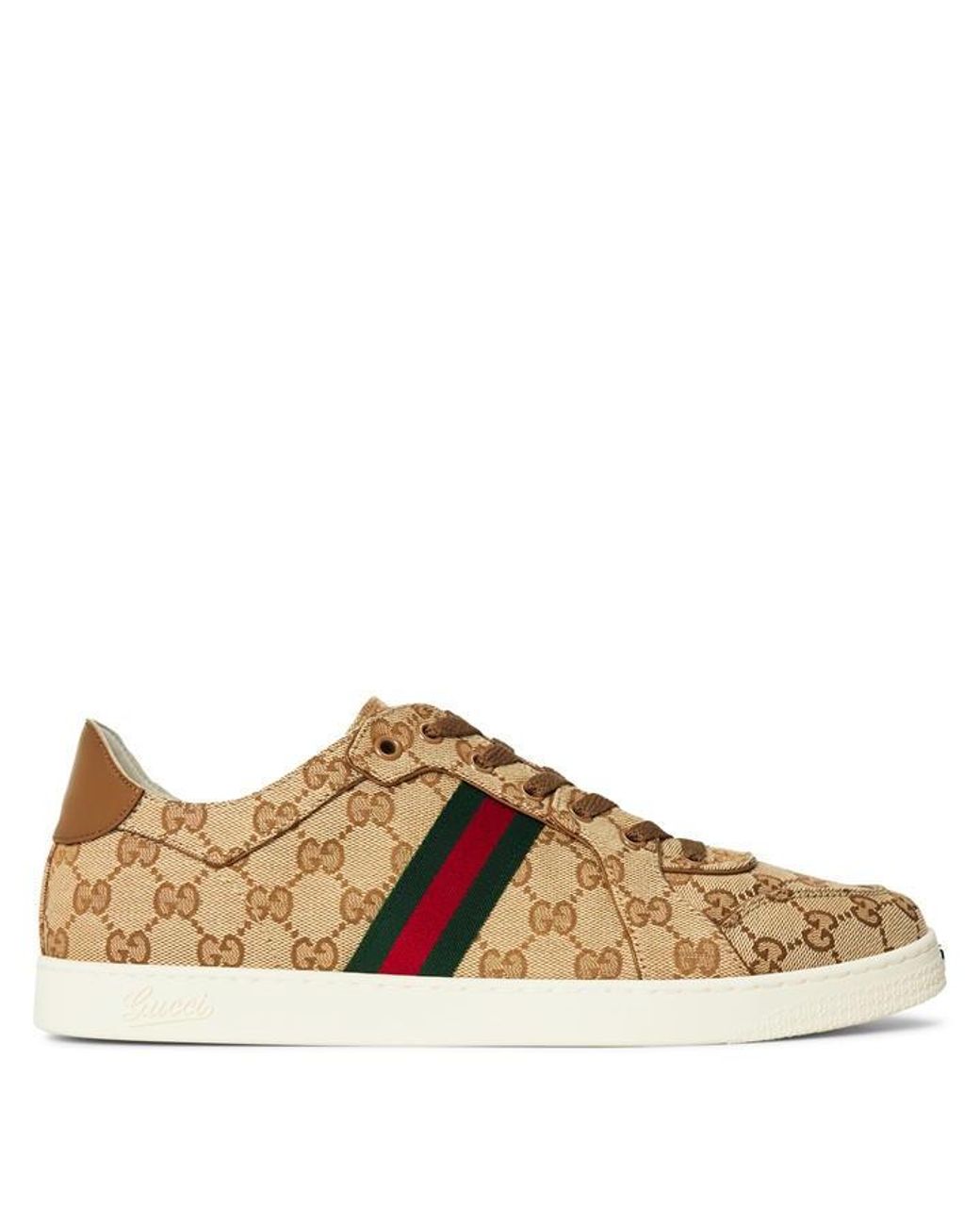 Gucci Brown Low-Top Trainers for men