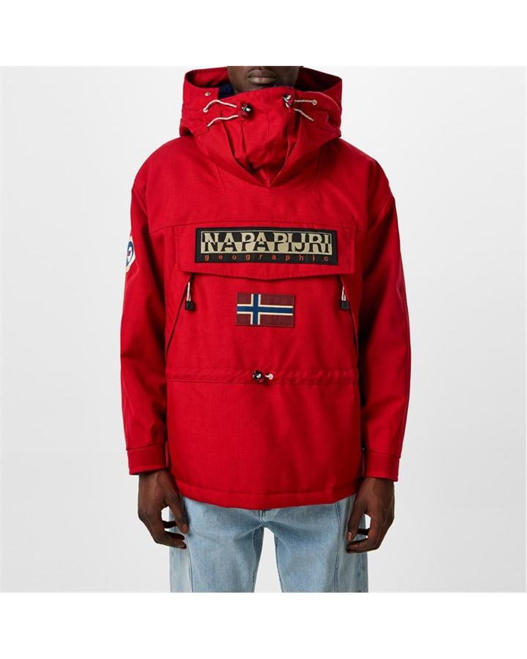 Napapijri Skidoo Jacket in Red for Men Lyst UK
