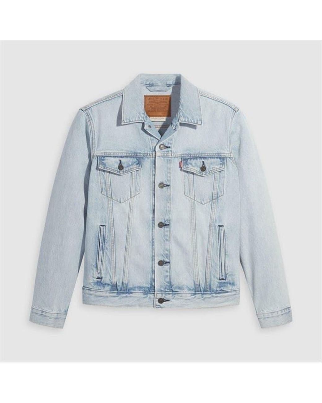 Levi's Blue The Trucker Jacket New Light T for men
