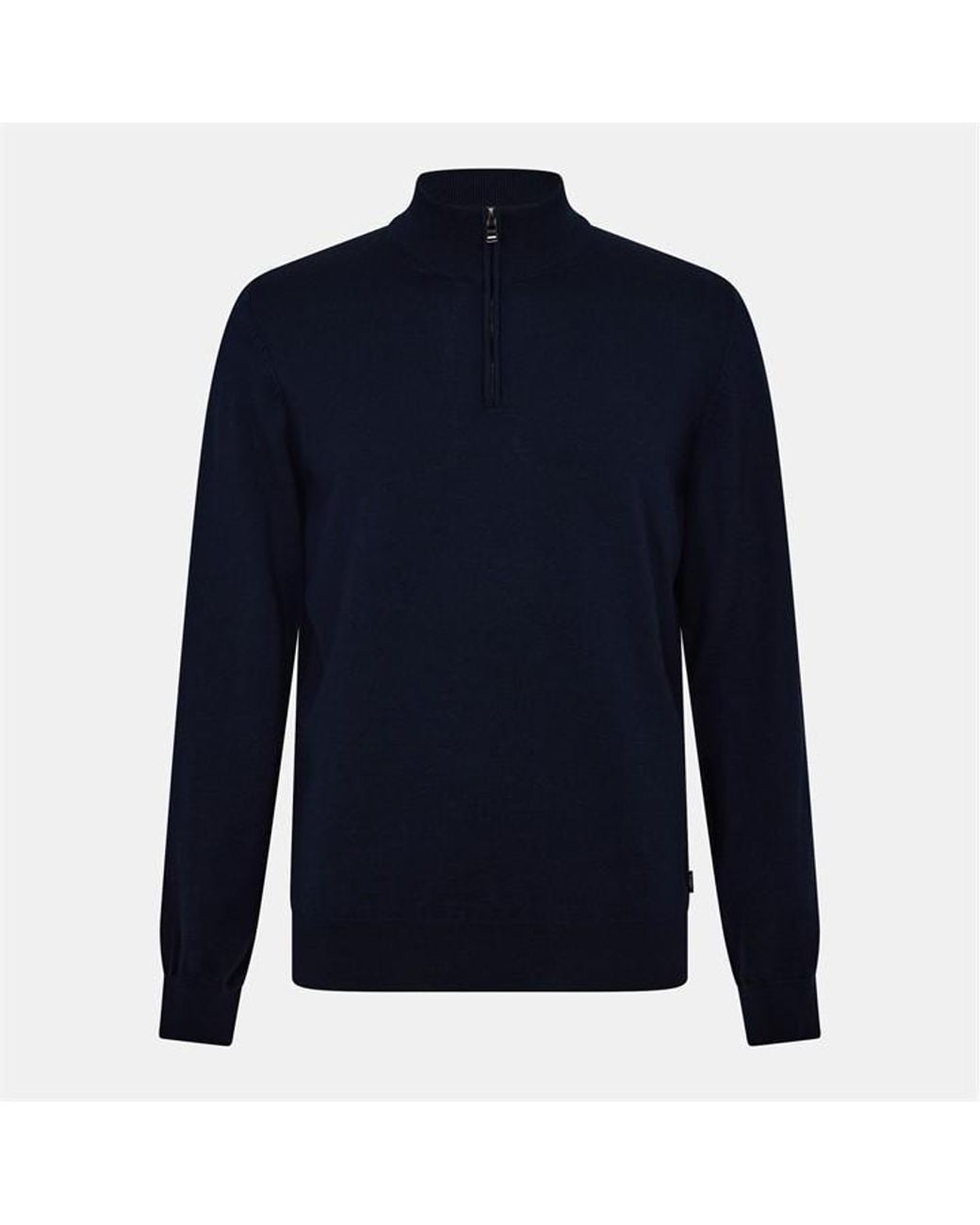 Boss Blue Ebenji Crew Neck Jumper for men