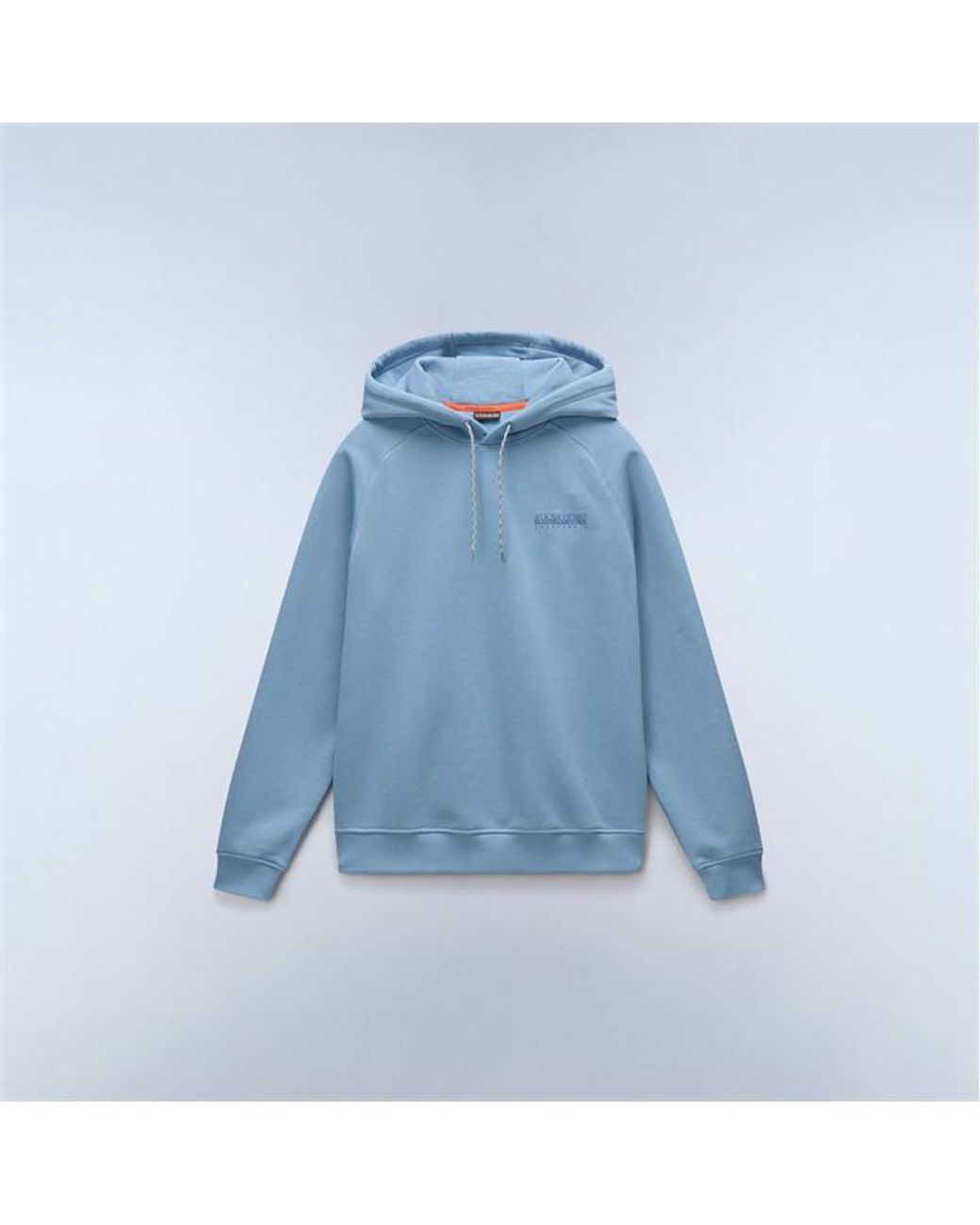 Napapijri Blue Napa Back Graphics Hoodie for men