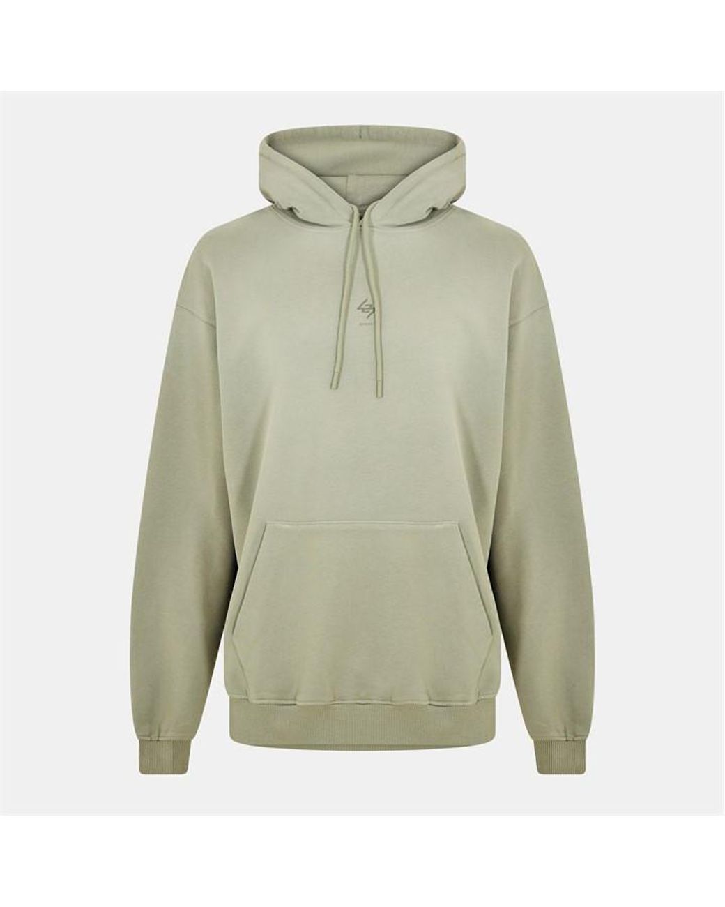 REPRESENT 247 Green Logo Cotton 247 Oversized Hoodie for men