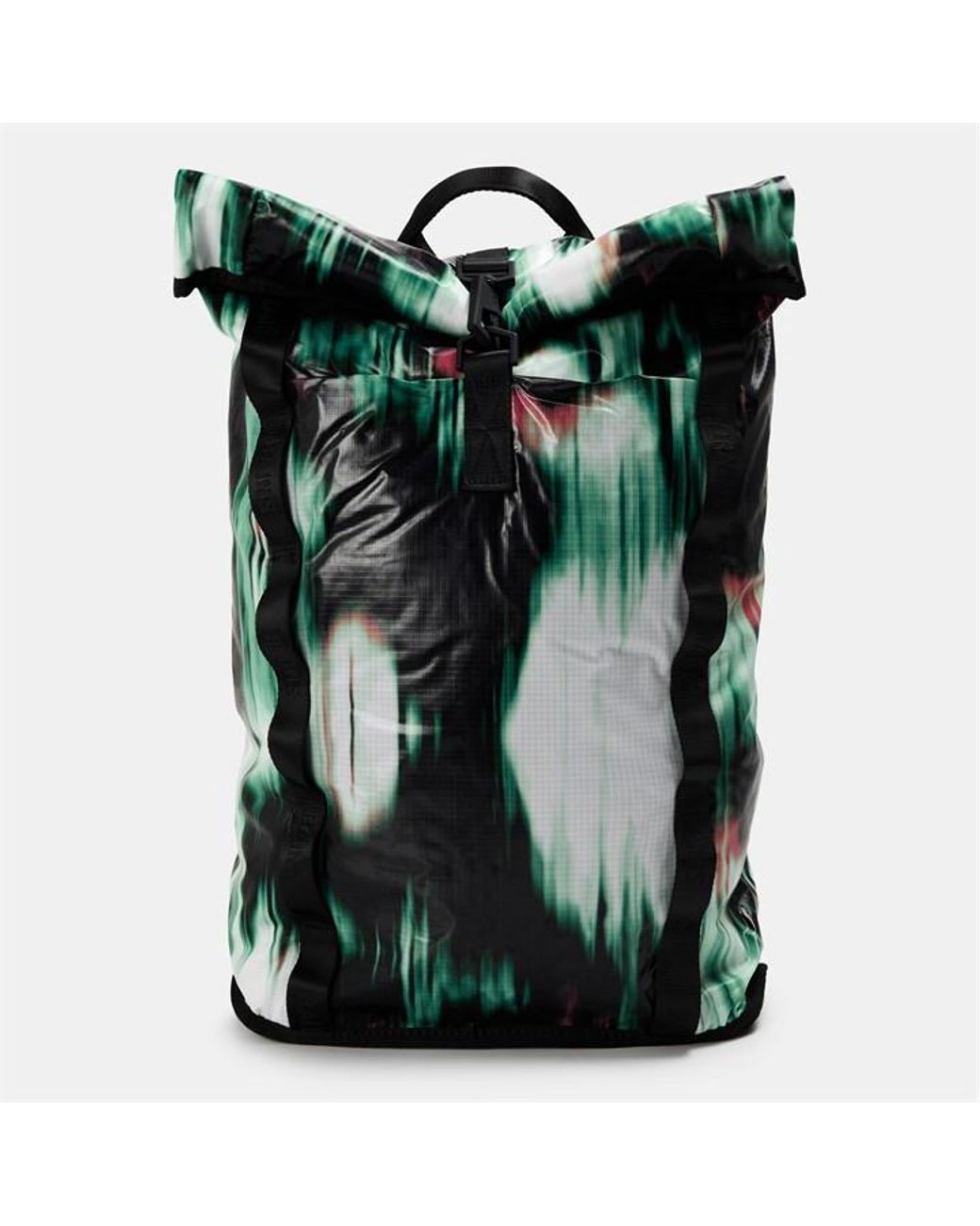 Rains Green Sibu Rolltop Rucksack