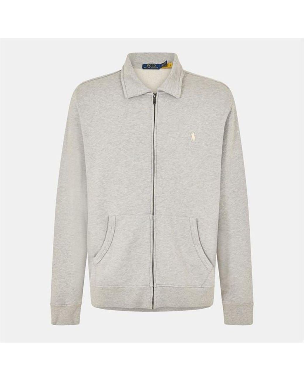 Ralph Lauren Gray Full Zip Fleece for men
