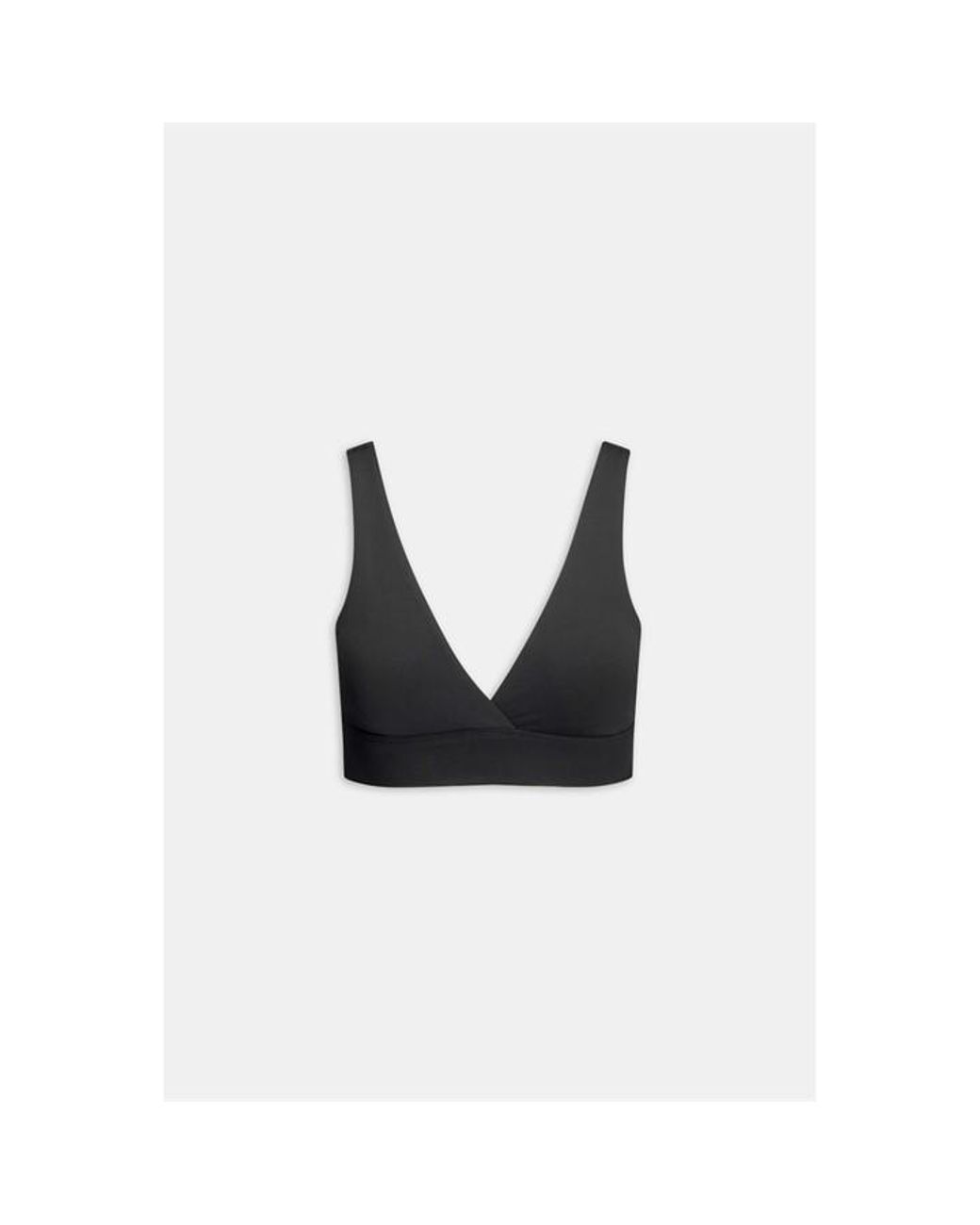 Tala Black Trapeze Mini Dress
