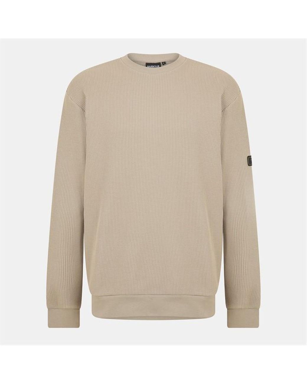 Barbour Natural Curve Crew Sweatshirt for men