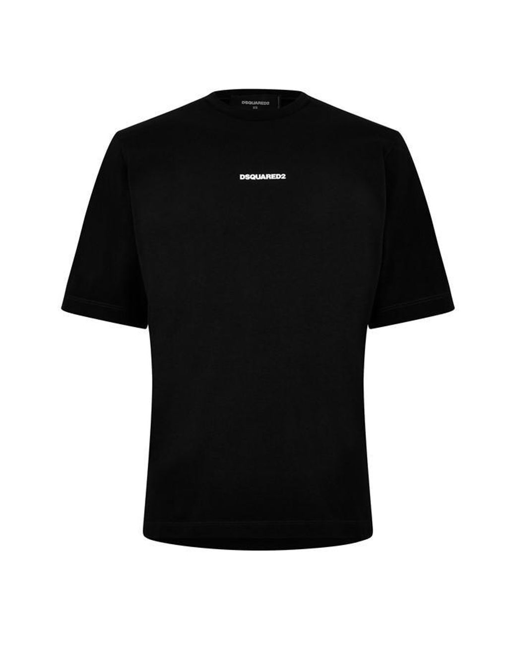 DSquared² Black Dsq Regular Tee Sn44 for men