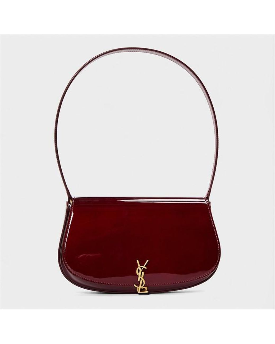 Saint Laurent Red Saint Glos Demi Lune Ld54