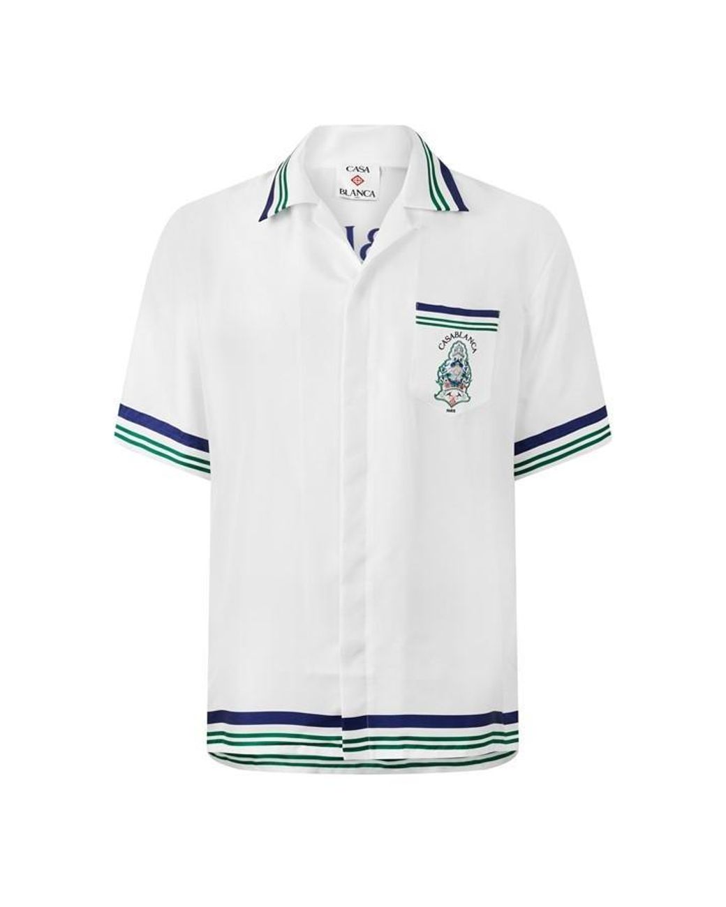 Casablanca Blue Casa Hotel Emb Silk Sn63 for men