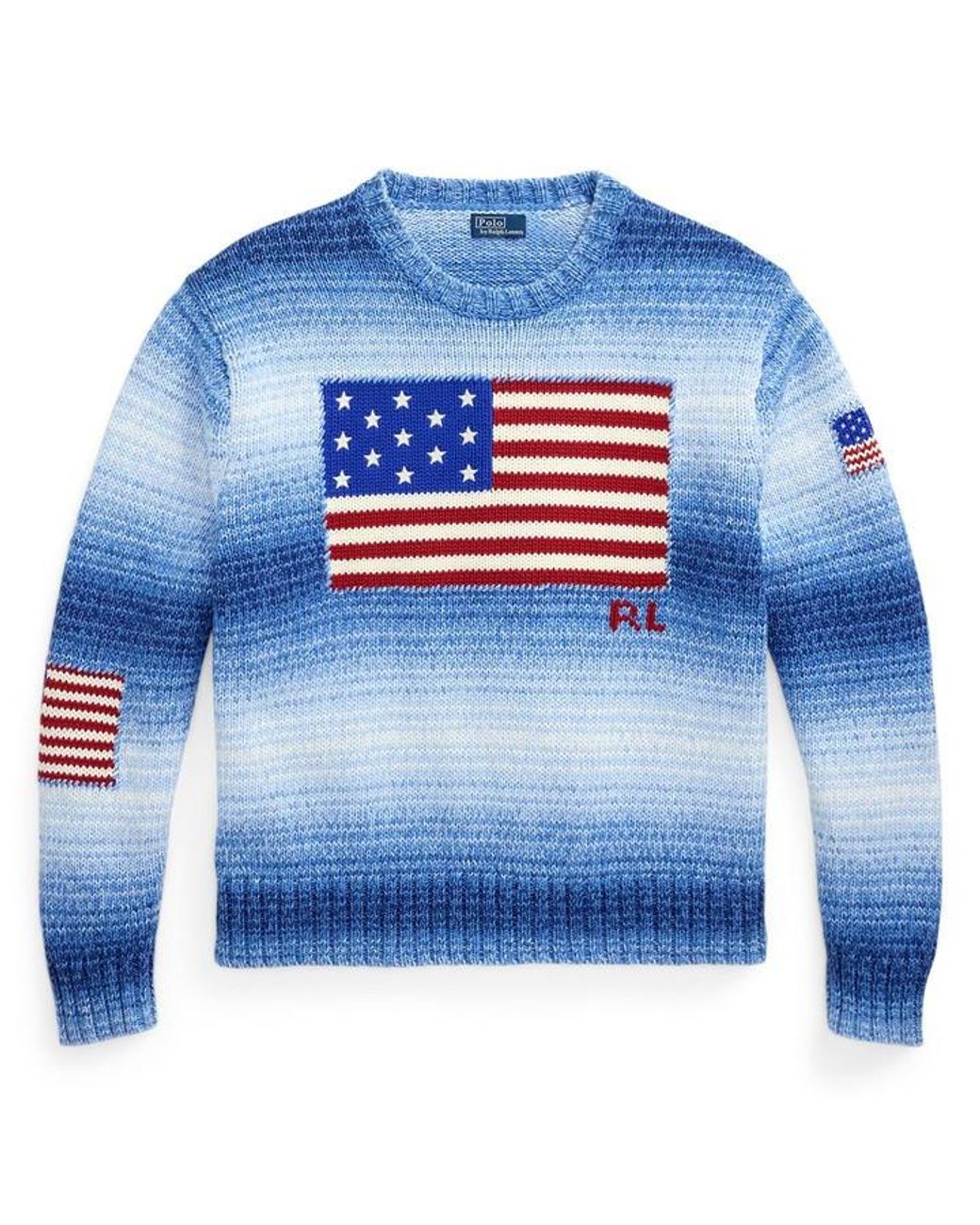 Polo Ralph Lauren Blue Round-Neck Knitwear