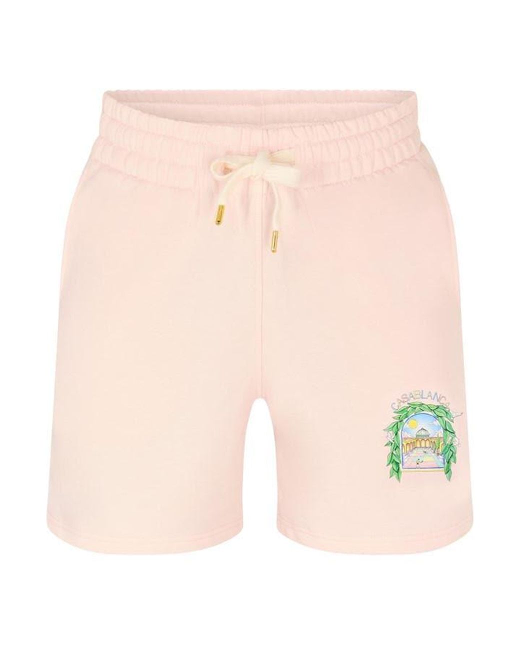 Casablanca Natural Larche Jogger Shorts for men