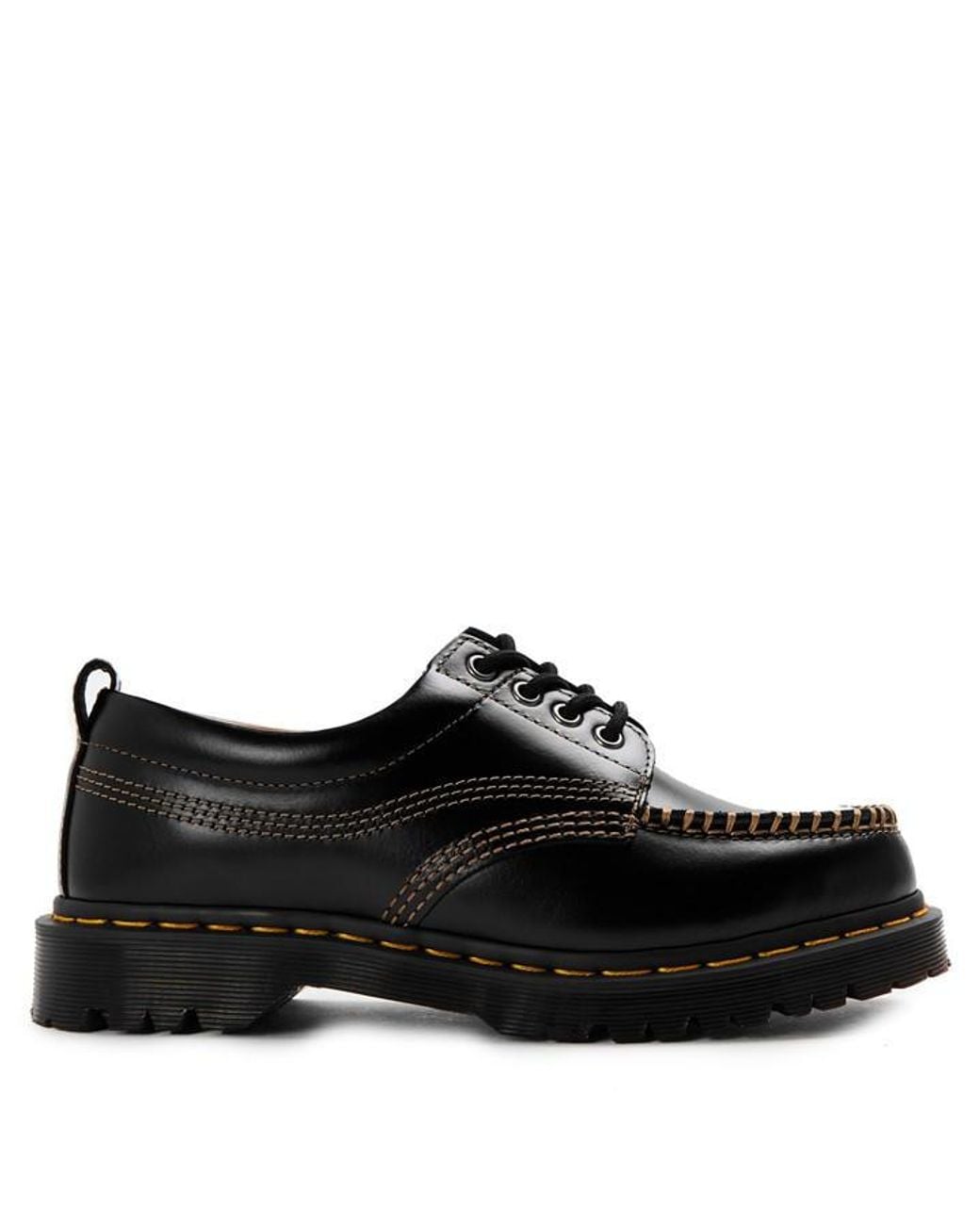 Dr. Martens Black Lowell Lace Up Shoes