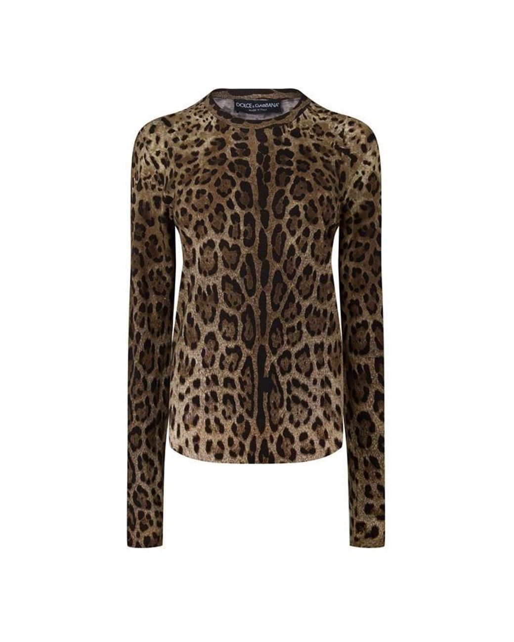 Dolce & Gabbana Brown Dg Knt Jumper Ld63