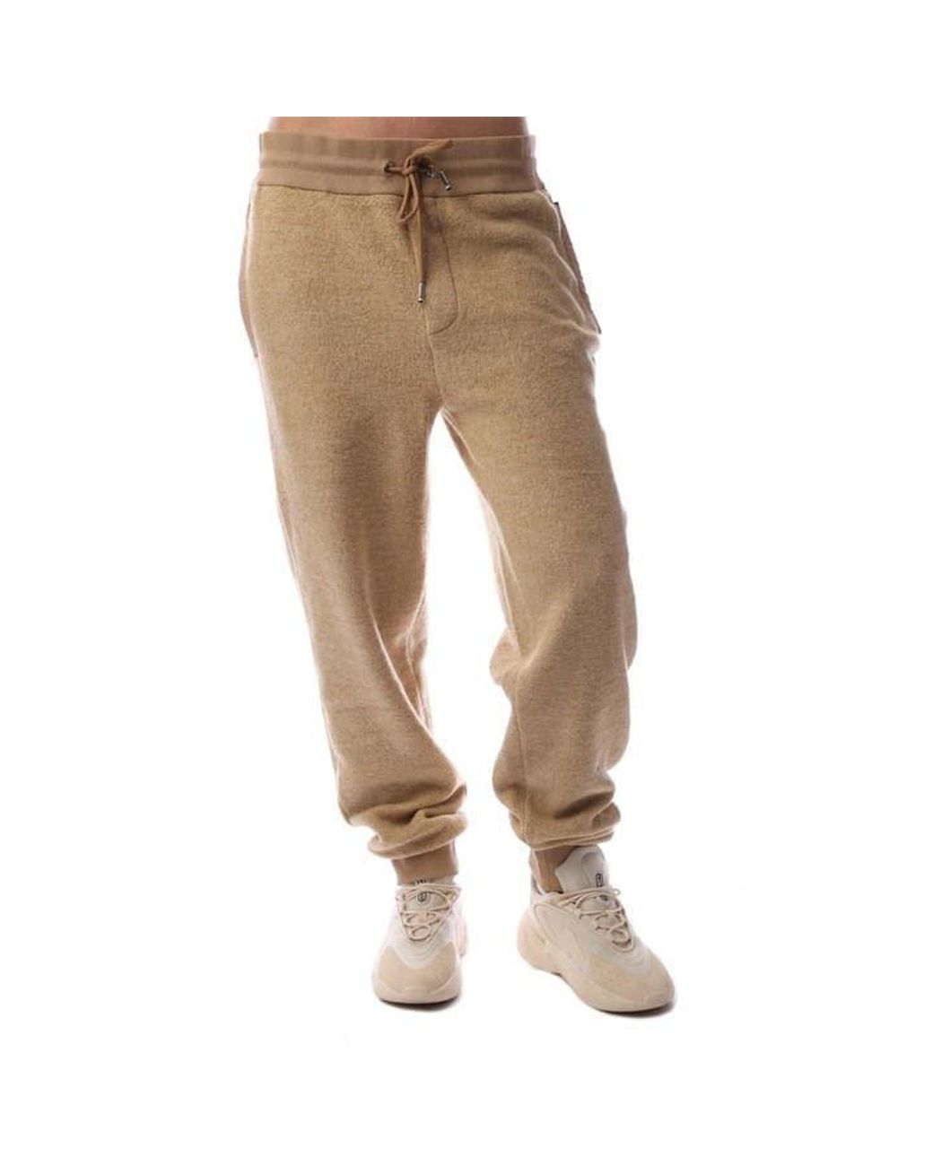 Boss Natural Cuffed Fleece Joggers for men