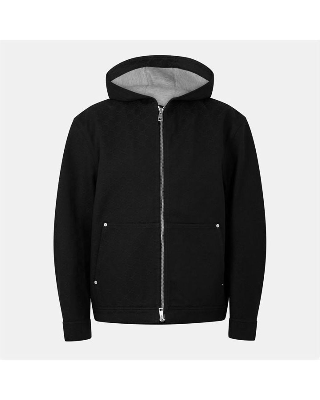 Gucci Black Structured Fit Denim Jacket for men